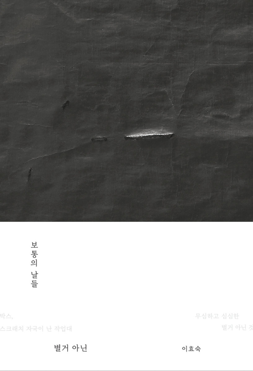 보통의 날들: 별거아닌